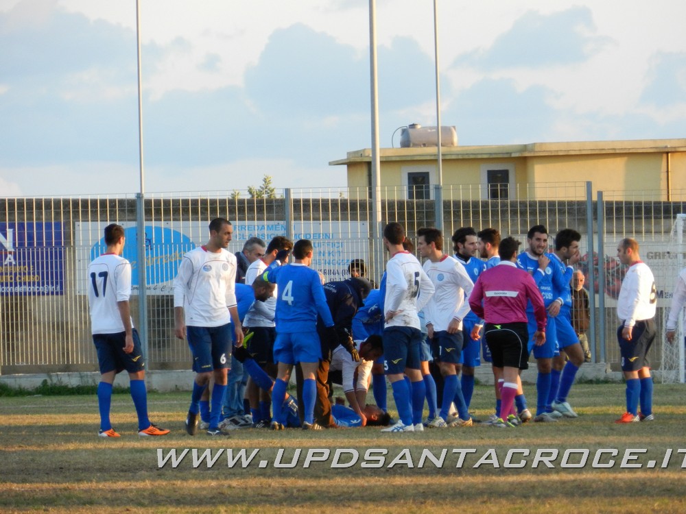  Calcio, Santa Croce a Catania con l’Atletico: “Gara fondamentale, giocheremo a viso aperto”