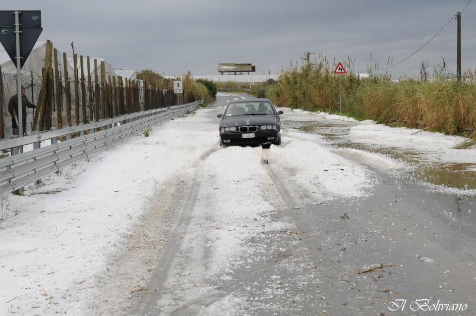  Violenta grandinata su tutto il territorio di S.Croce (VIDEO): qualche danno all’agricoltura