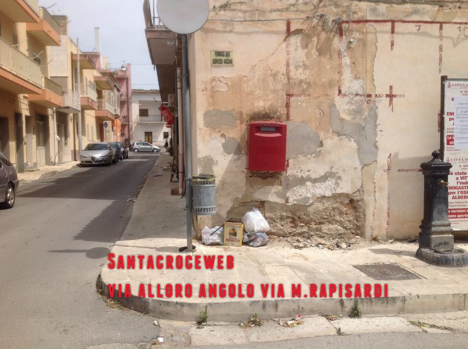  Igiene e decoro urbano assenti fra via Alloro e via Rapisardi: l’appello di Salvatore Mandarà