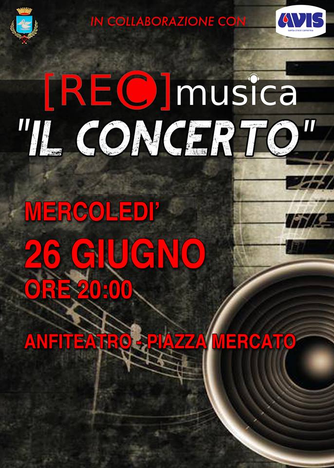  Arriva il saggio finale di Rec Musica: appuntamento il 26 giugno alle 20 in piazza Mercato Vecchio