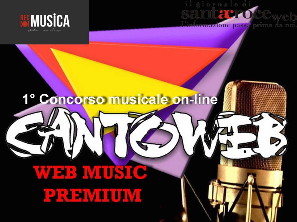  ‘Web Music Premium’, si parte domenica 29 settembre: scaricate regolamento e scheda d’iscrizione