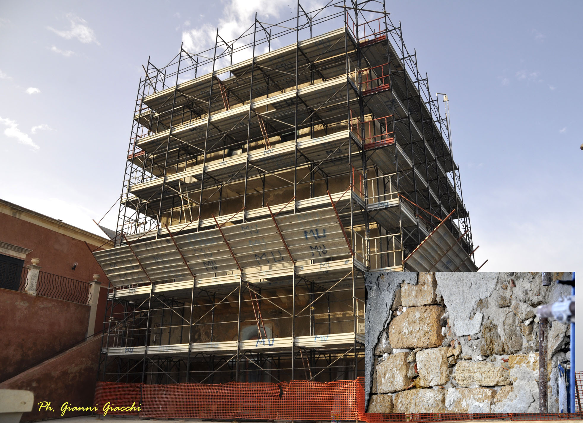  P.Secca, la torre torna all’antico splendore: iniziati i lavori di restauro che finiranno a maggio