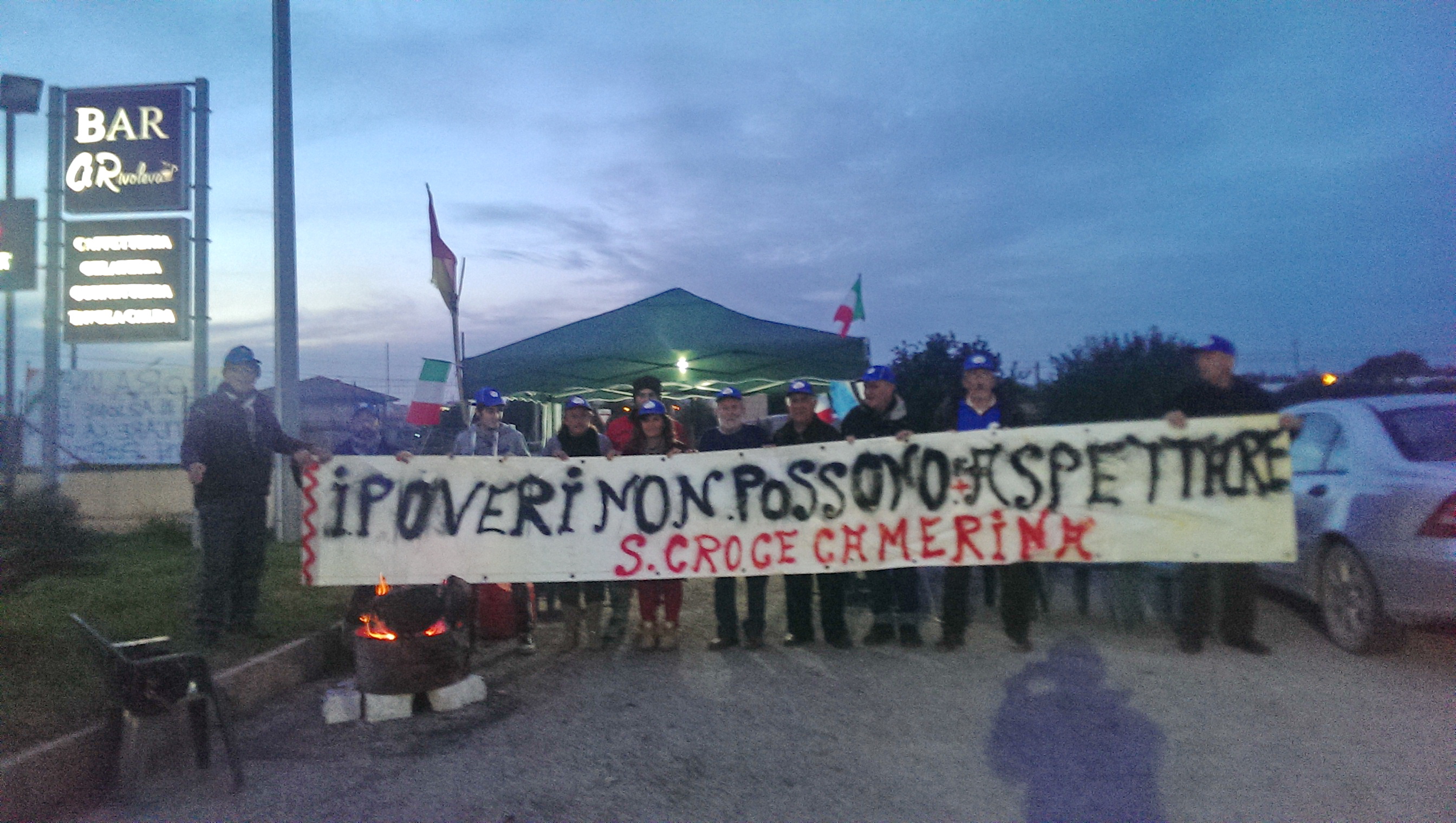  Continua il presidio locale dei Forconi: “A chi sta male chiediamo di protestare e non di uccidersi”