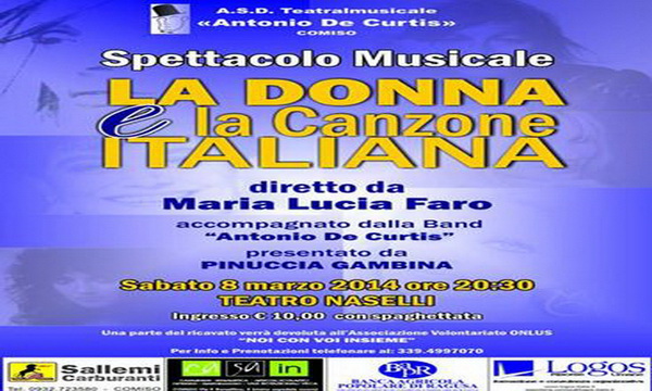  ‘La donna e la canzone italiana’: l’associazione teatrale ‘Antonio De Curtis’ celebra così l’8 Marzo