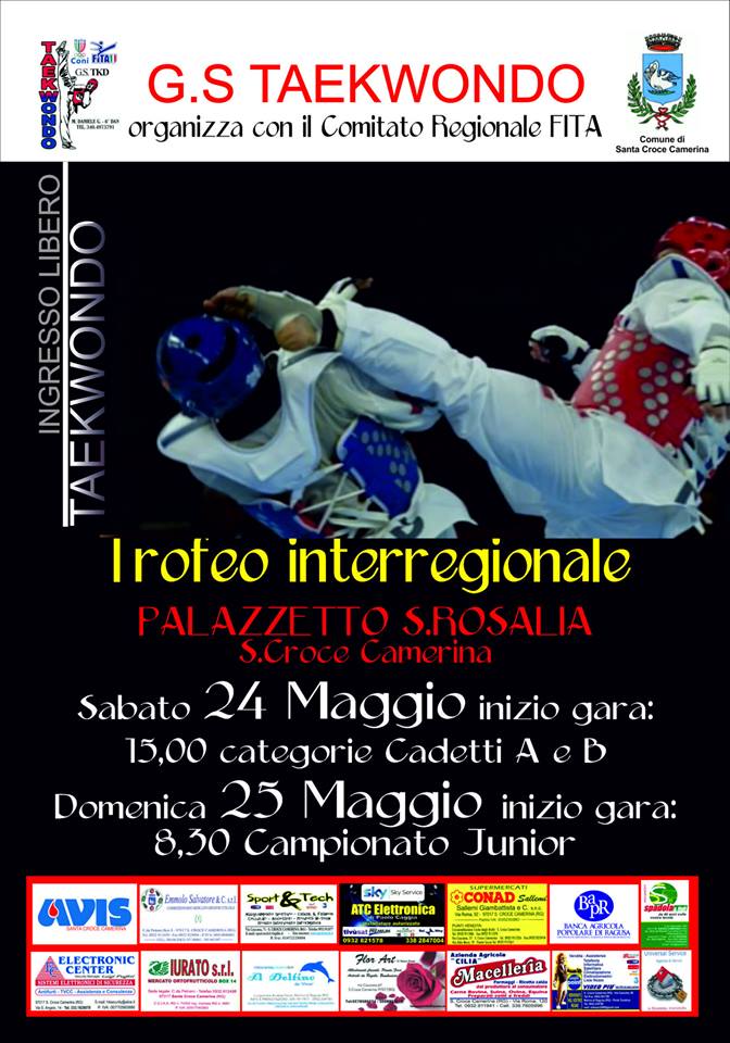  Taekwondo, sabato e domenica al Pala Santa Rosalia ci sono i campionati cadetti e juniores