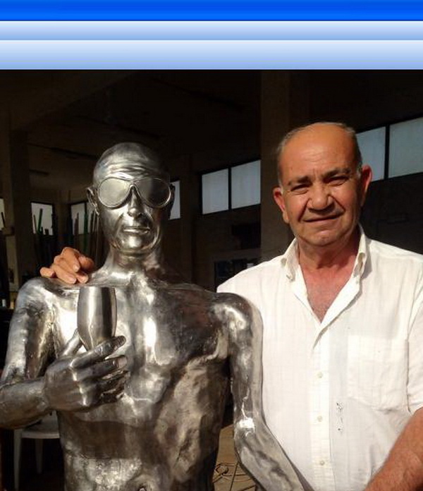  Statua della discordia, parla l’artigiano Antonino Barone: “E’ il mio orgoglio esporla a P.Secca”