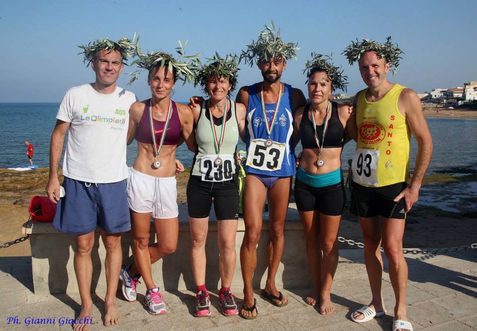  Settima maratona “Alla Filippide”: Cristian Di Giorgi e Marlisa Fiorino primi sul traguardo di Punta Secca