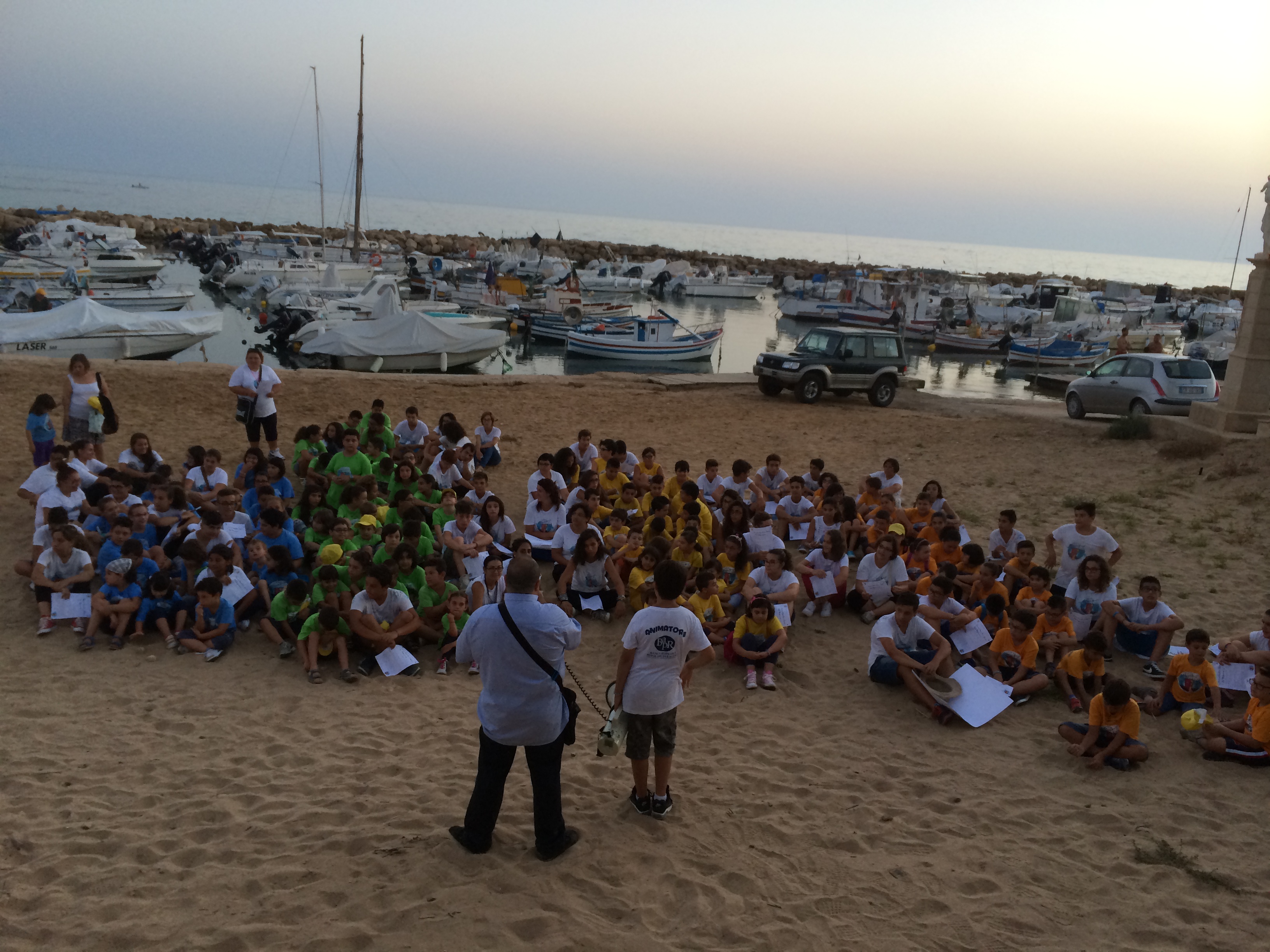  Una serata speciale per concludere l’avventura del Grest: i bambini invadono Punta Secca VIDEO E FOTO