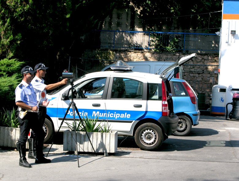  Controlli con il telelaser su cinque arterie di Santa Croce: ecco dove