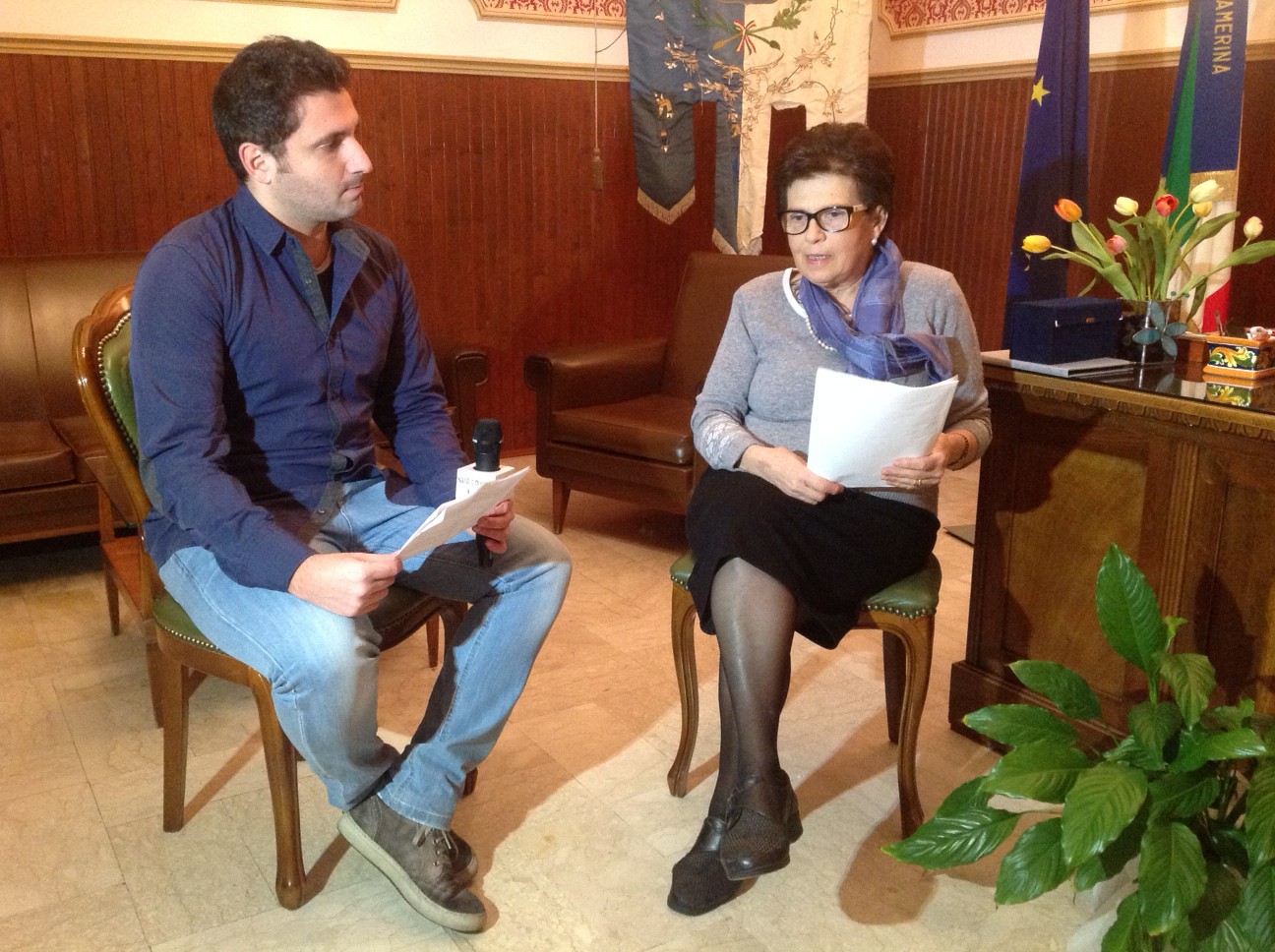 Il sindaco Iurato: “Ecco i miei impegni per il 2015”. L’intervista esclusiva