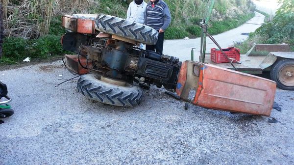  Incidente sulla Santa Croce-Scoglitti: travolto uomo alla guida di un trattore