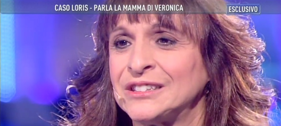  Riecco la tv del dolore: la madre di Veronica debutta a ‘Domenica Live’