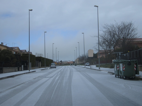  A Ragusa è tornata la neve: criticità da questa sera fino a mercoled