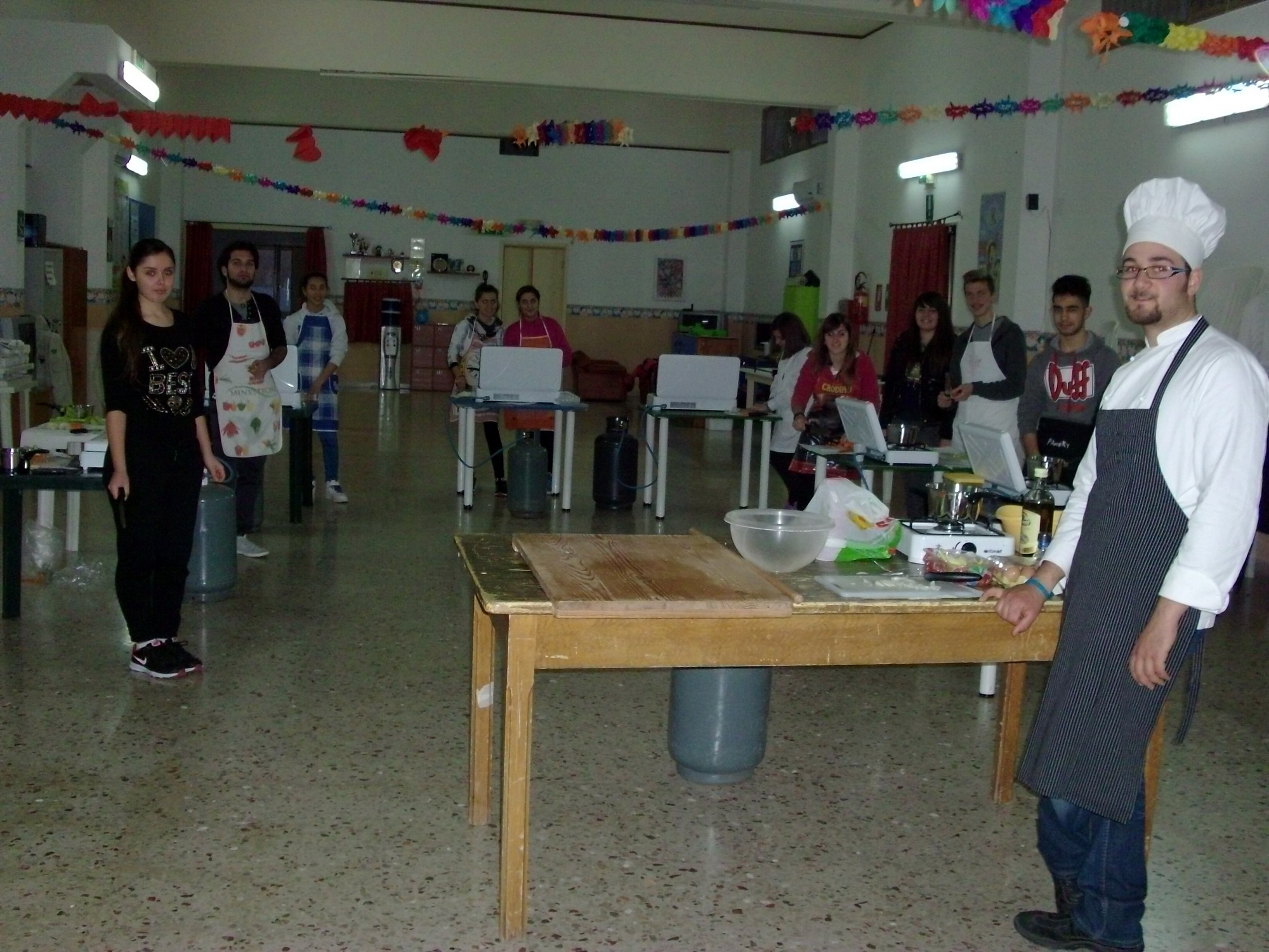  Caritas e Istituto Fabio Besta insieme in cucina: i ragazzi diventano chef