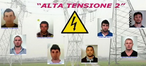  Comiso, operazione “Alta tensione 2”: sgominata la banda dei furti di rame