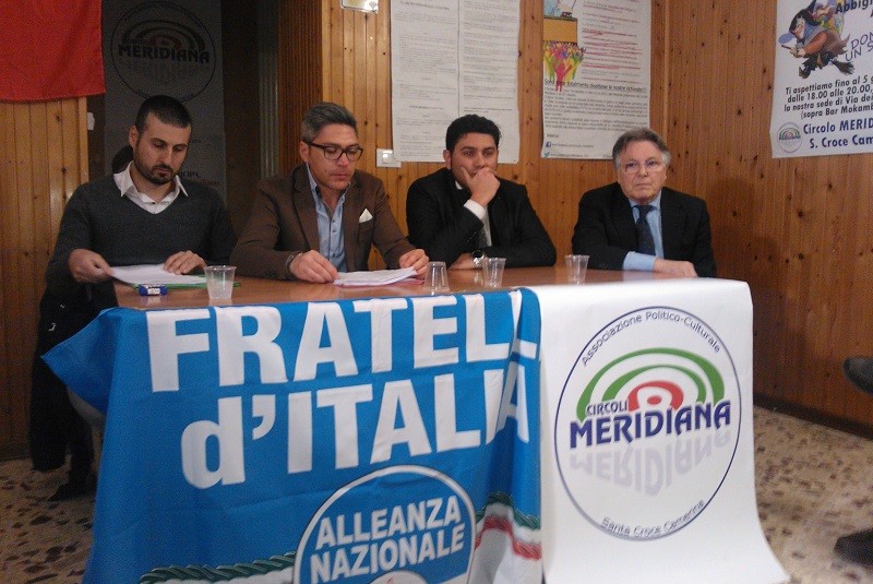  Sicurezza, Meridiana e Fratelli d’Italia chiedono incontro col sindaco