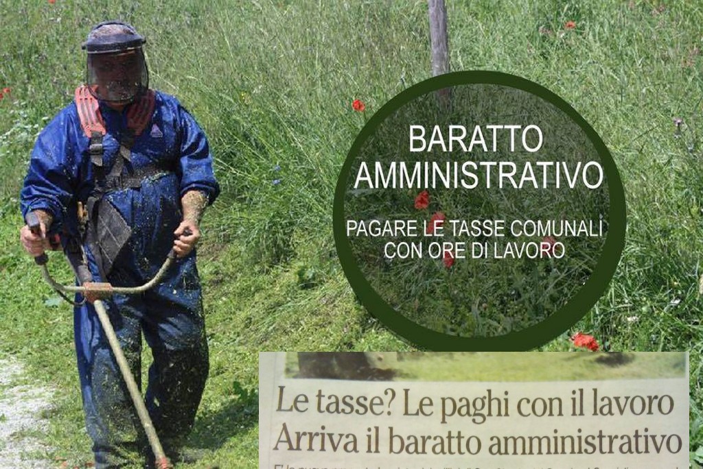  Baratto amministrativo, fino al 20 settembre è possibile presentare domanda