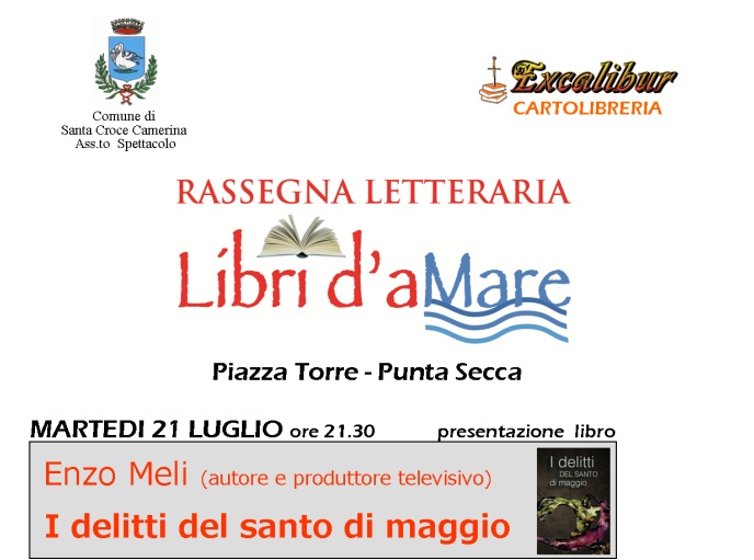  Rassegna letteraria “Libri d’aMare”: dal 21 al 23 luglio in piazza Torre