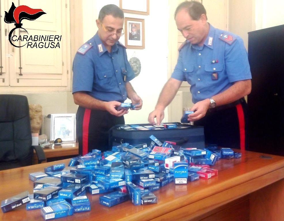  Contrabbando di sigarette dalla Tunisia, carabinieri denunciano madre e figlio