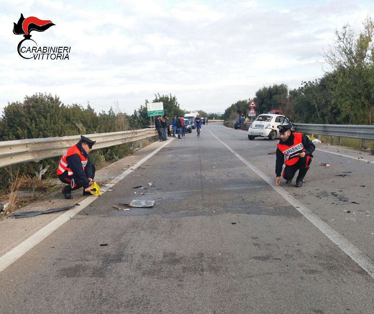 Tragico incidente sulla Comiso-Santa Croce: muore un giovane di 21 anni