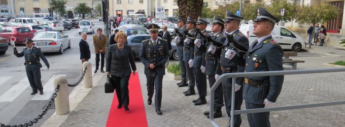  Ragusa – Il Prefetto Librizzi in visita al Comando Provinciale della Guardia di Finanza e alla Questura