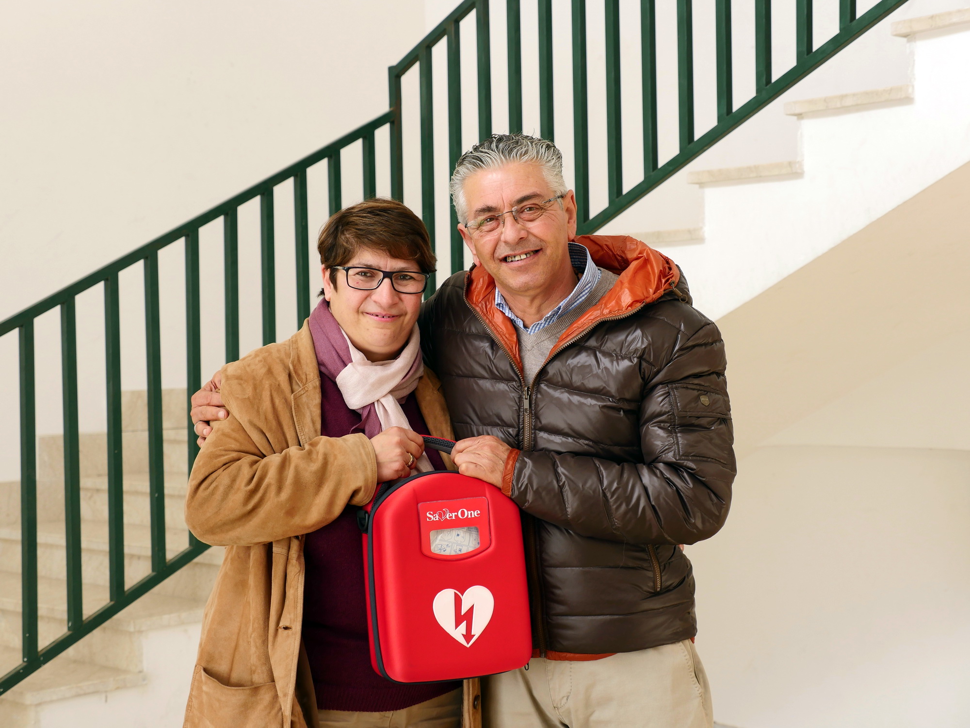  Defibrillatore in palestra: è un dono dei fratelli Gulino alla Libertas Volley