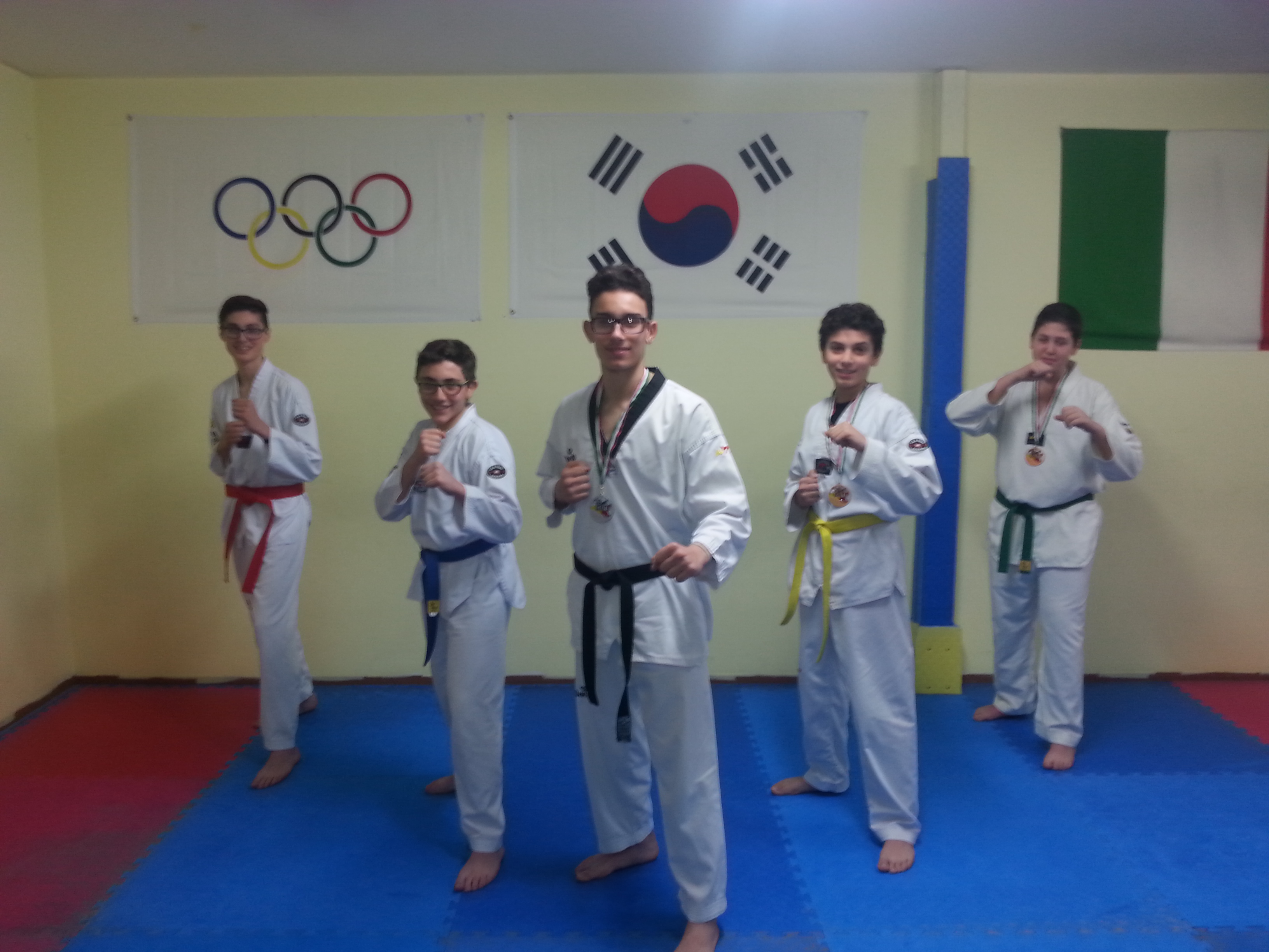  Piovono medaglie per la Gs Taekwondo: tanti podi ai campionati regionali