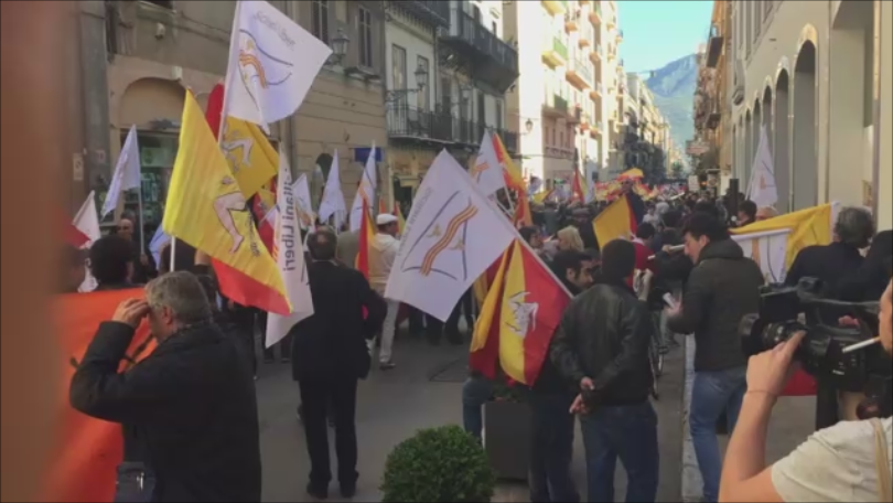  Palermo – Manifestazione contro Crocetta, la delegazione provinciale di Siciliani Liberi chiede dimissioni