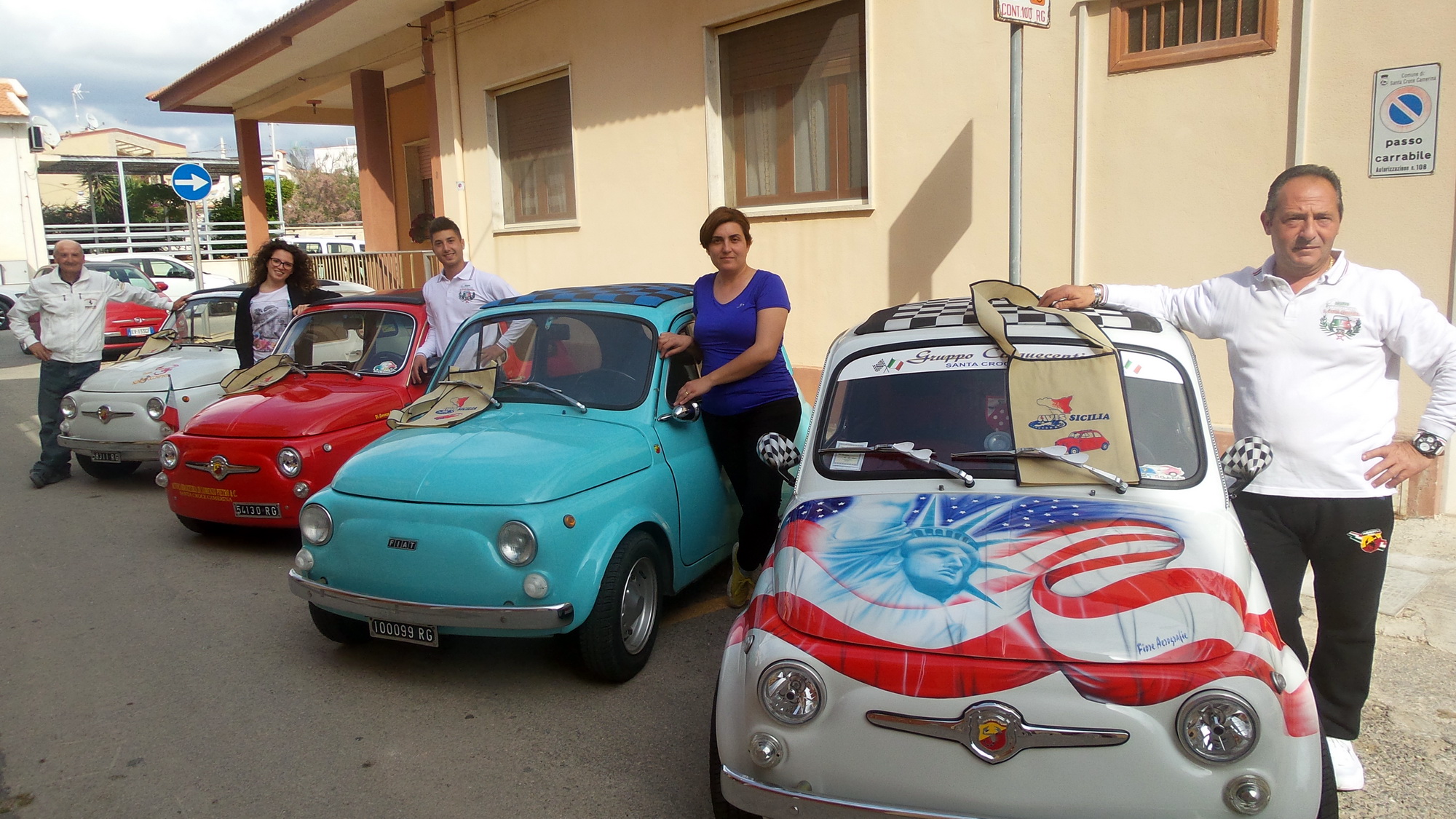  Le storiche Fiat 500 in chiave moderna: a Punta Secca il raduno FOTO