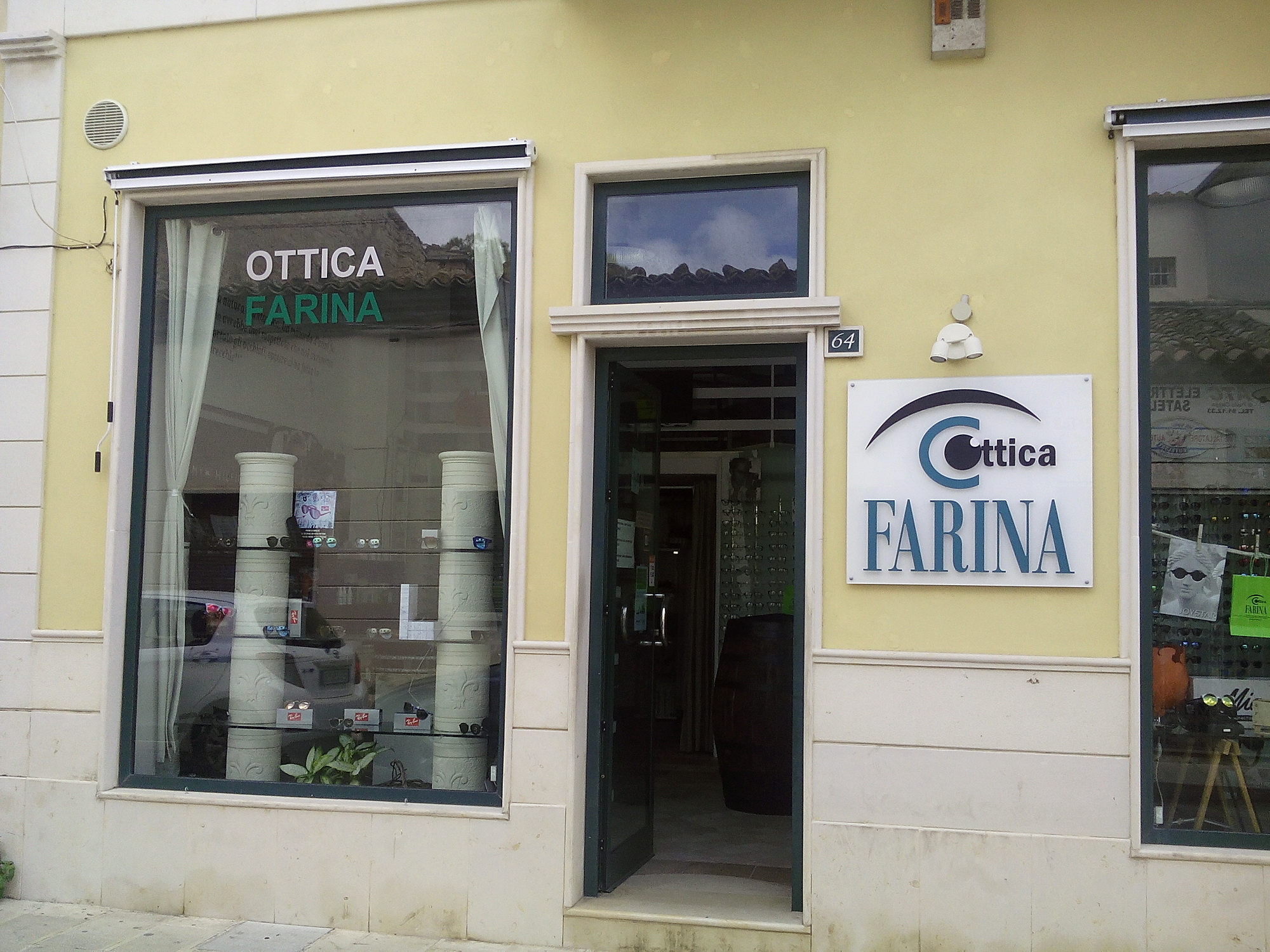  Ottica Farina, gli occhiali di qualità. E la visita optometrica è gratis