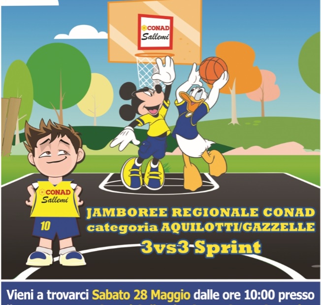  Basket, il Jamboree a S.Croce: il 28 maggio la Conad ospita il torneo 3 vs 3