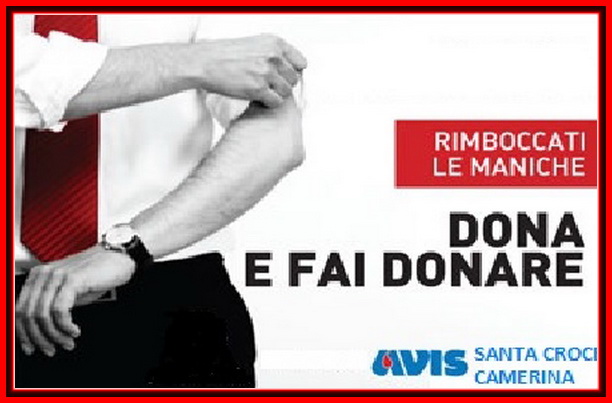  Domenica 3 luglio nuova donazione all’Avis: vi aspettiamo dalle 8 alle 12