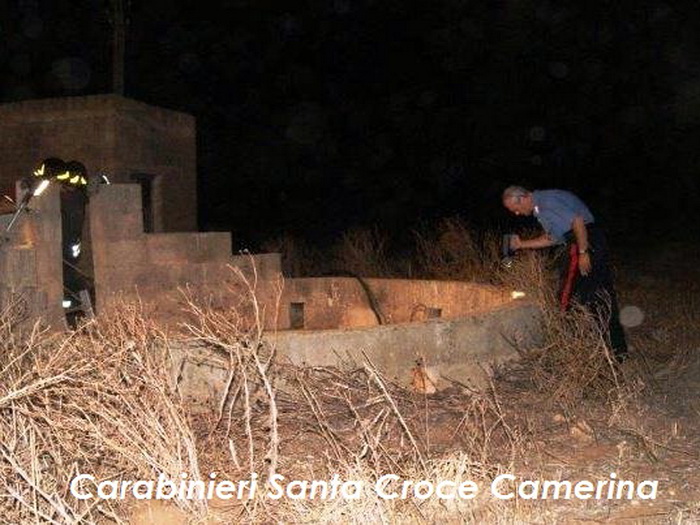  Tragedia in contrada Randello: uomo di 48 anni cade in un pozzo e muore