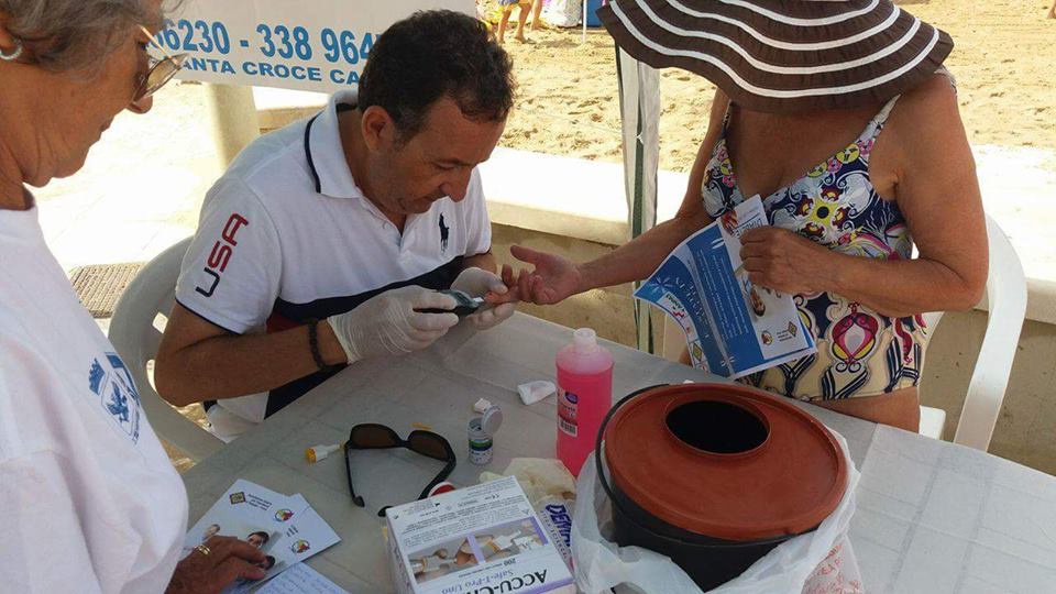  Domenica in piazza V.Emanuele l’Avs misura gratuitamente il tasso di glicemia