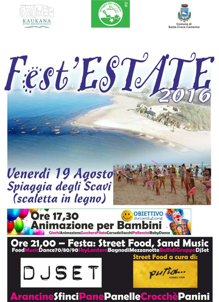 locandina fest'estate 2016