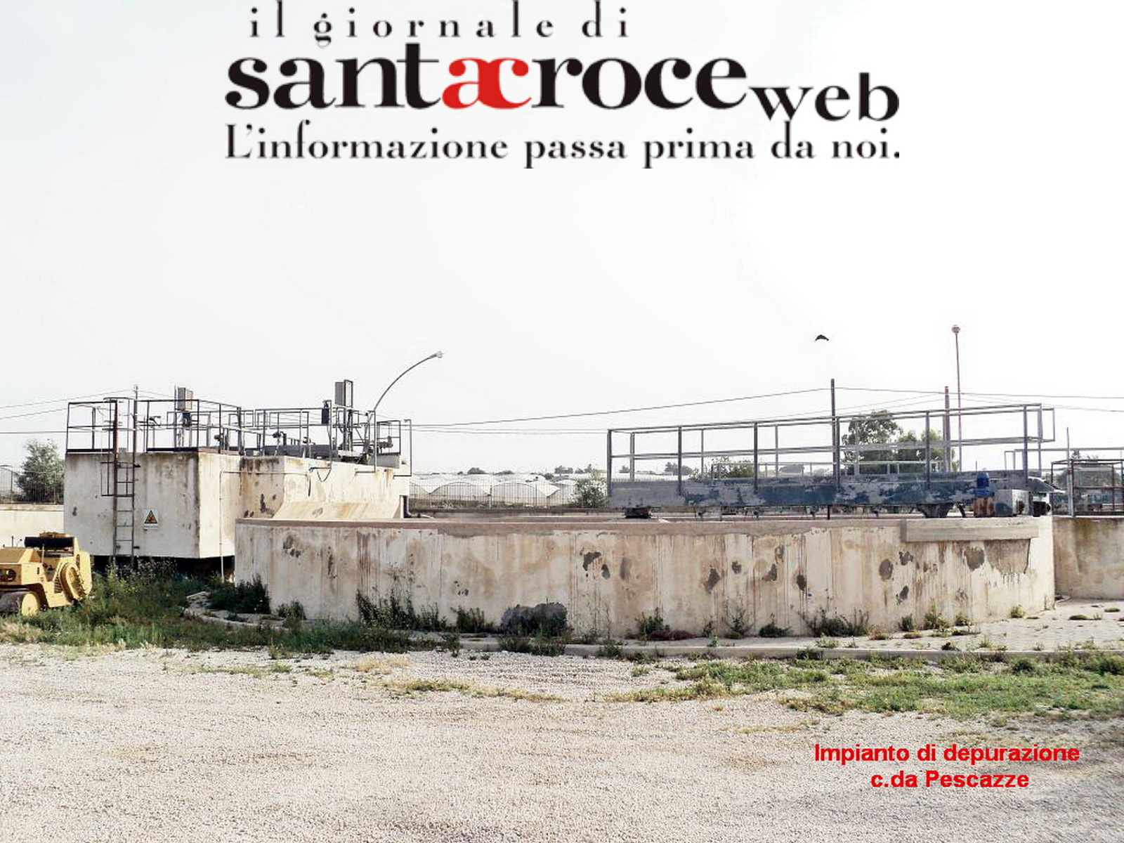  Patto per la Sicilia: 3,7 mln per l’impianto di depurazione di c.da Pescazze