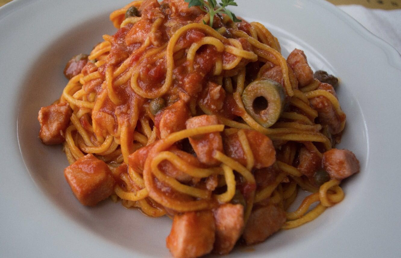  Le ricette di Joseph: oggi tagliolini freschi con capperi, tonno e olive verdi