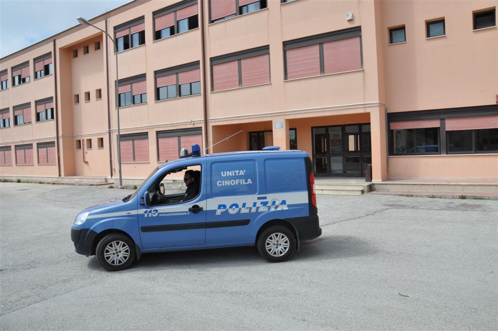  Ragusa – Cane poliziotto rinviene droga durante controllo a scuola: 14enne segnalato in prefettura