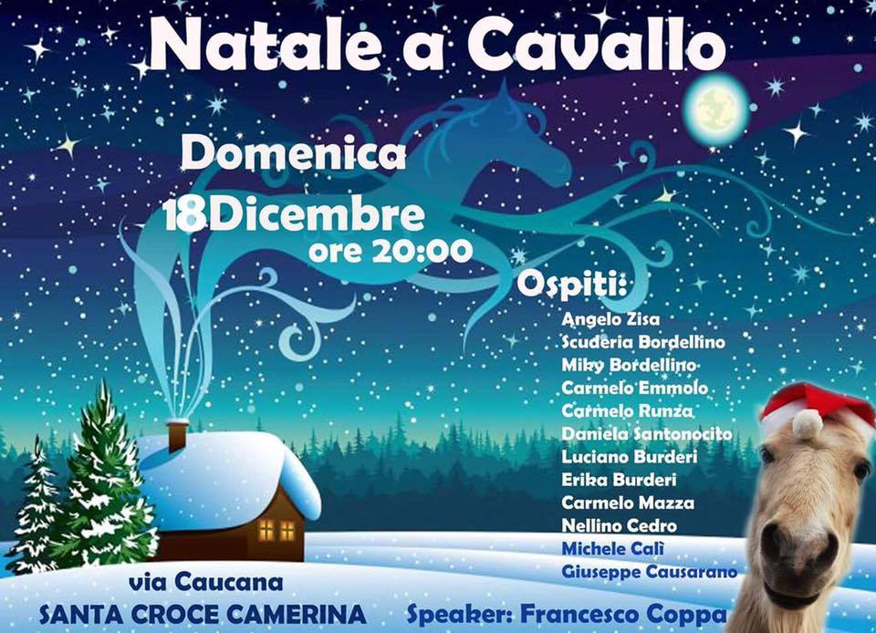  “Natale a cavallo” in via Caucana: lo spettacolo equestre approda a S.Croce