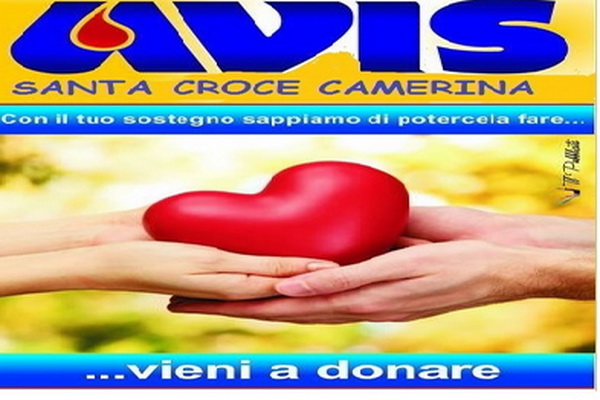   Santa Croce – Domenica 15 e domenica 22 gennaio nuovo appuntamento con le donazioni di sangue presso la sede Avis