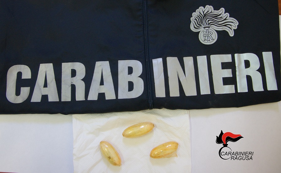 Pozzallo – Arrestato dai Carabinieri un nigeriano con ovuli di eroina nello stomaco