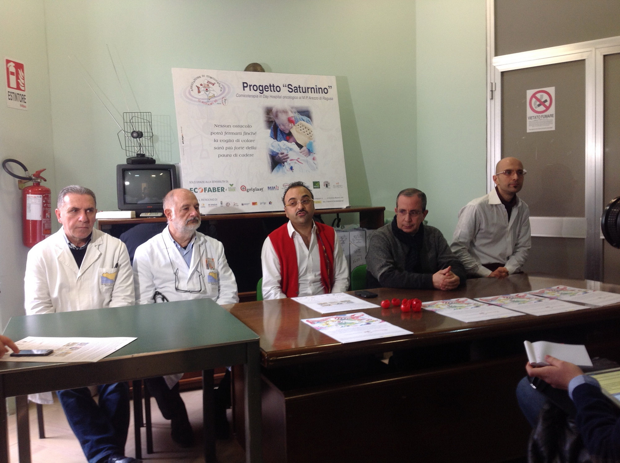  Ragusa, via al progetto “Saturnino”: medici clown al Day Hospital Oncologico