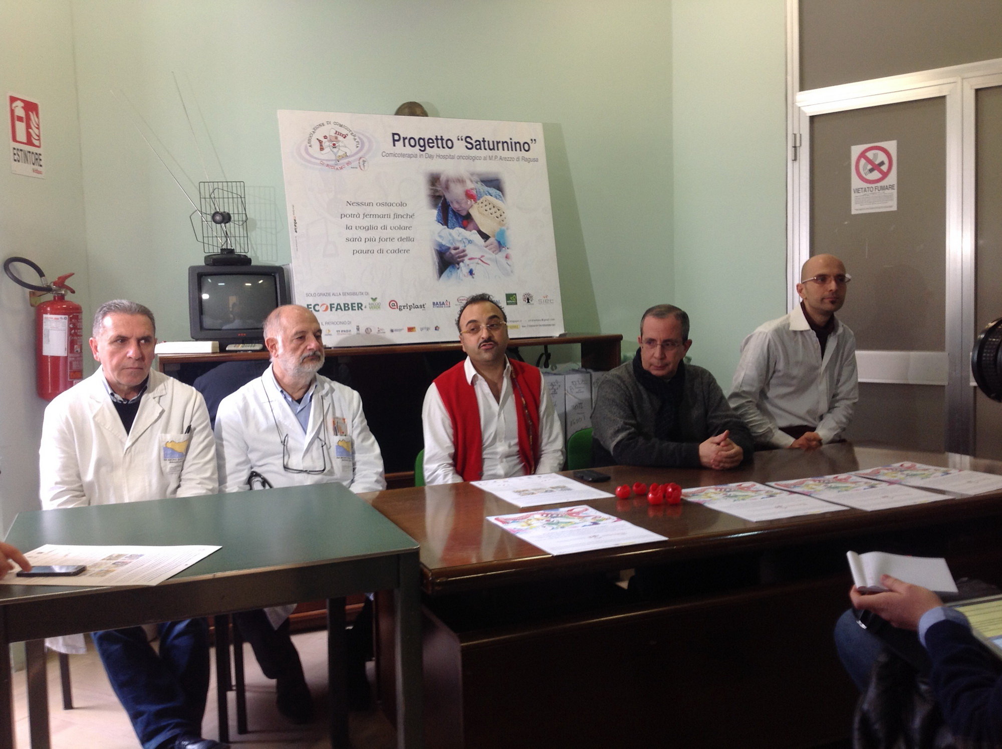Ragusa, via al progetto “Saturnino”: medici clown al Day Hospital Oncologico