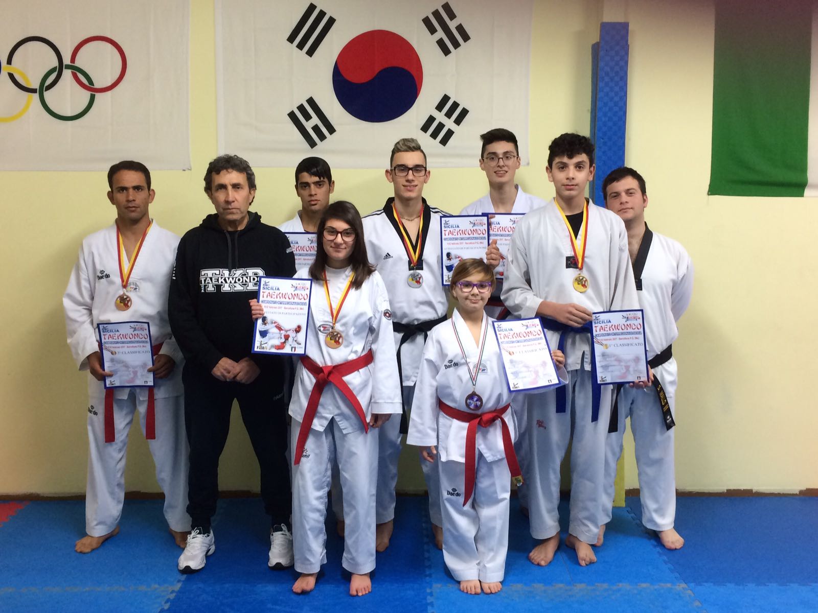  Taekwondo, vittorie di Dimartino e Distefano ai campionati interregionali