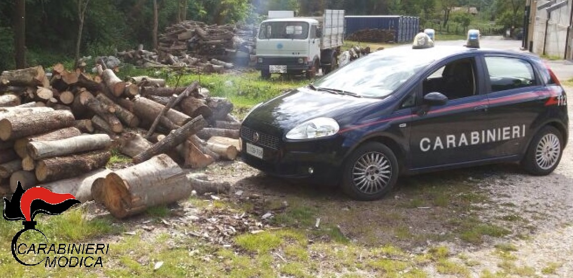  Ispica – Arrestato un uomo per il furto di 100 kg di legna da un terreno privato