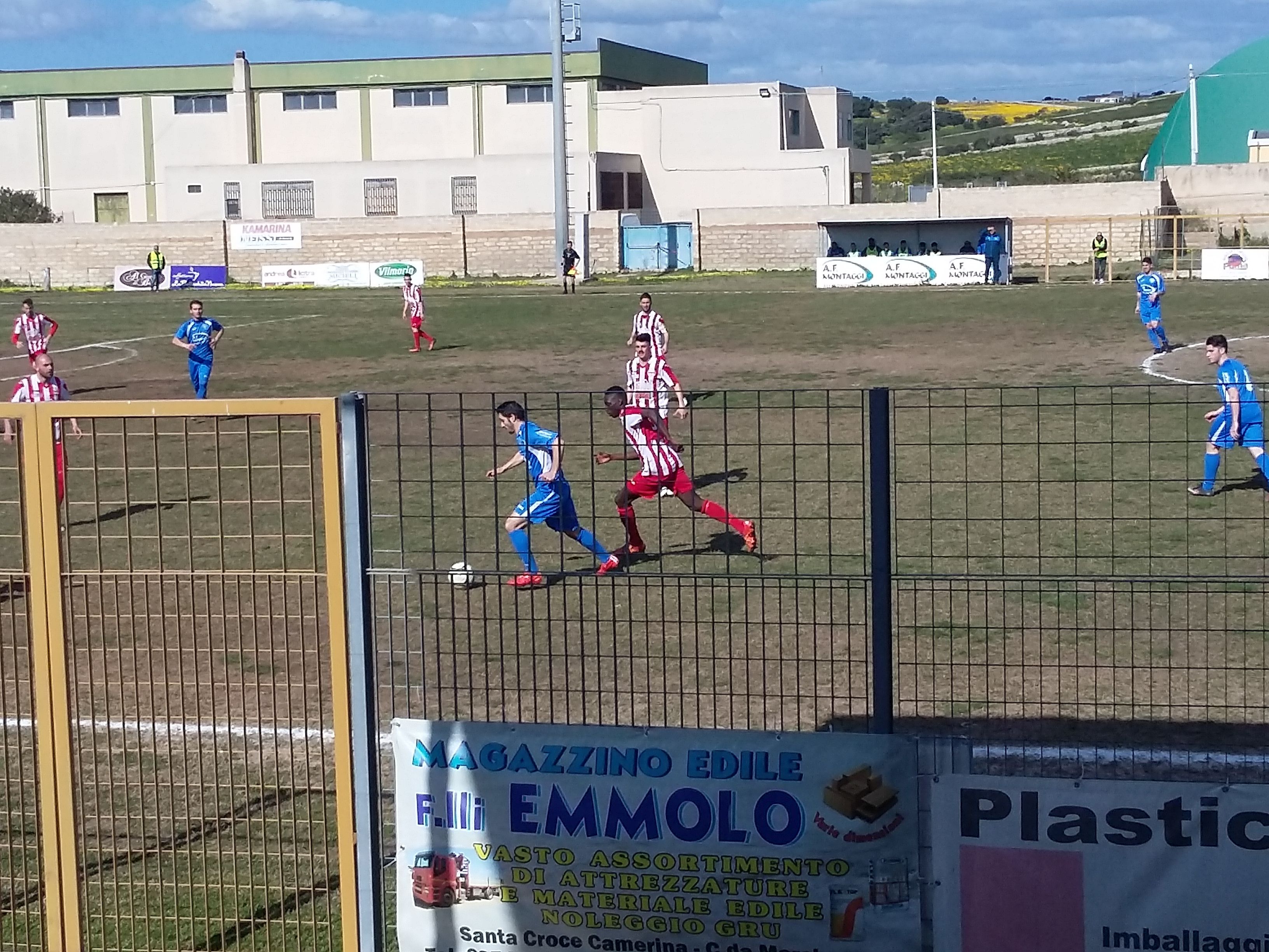Calcio, Promozione: il S.Croce non fa sconti e batte in dieci le Aquile Calatine