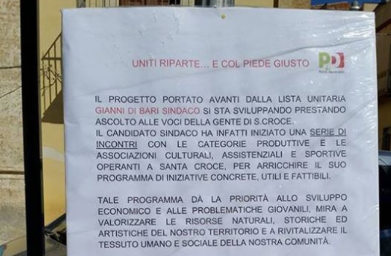  Polemica a distanza Pd-Agnello: “Altro che ascolto! Per 5 anni niente dialogo”