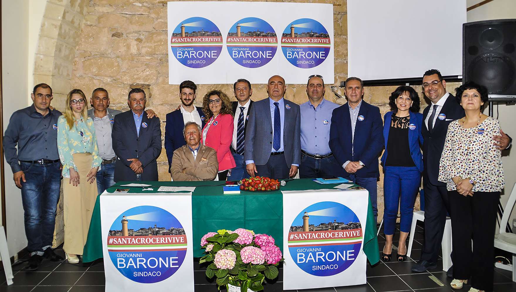  La convention di Giovanni Barone: “Basta oltraggi al nostro paese” FOTO E VIDEO