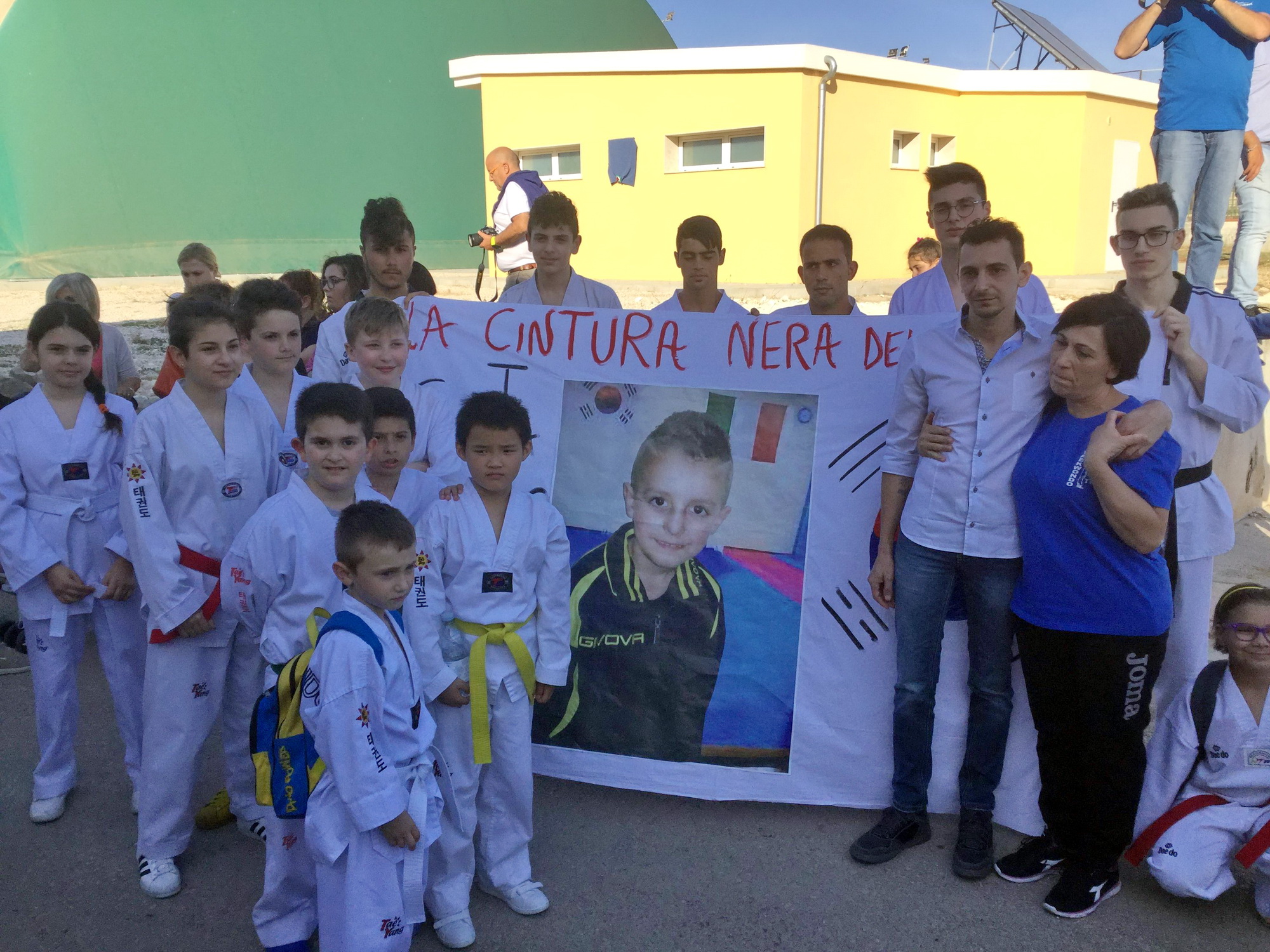  Inaugurata la palestra “Lorys”, papà Davide: “Resti il mio campione” VIDEO