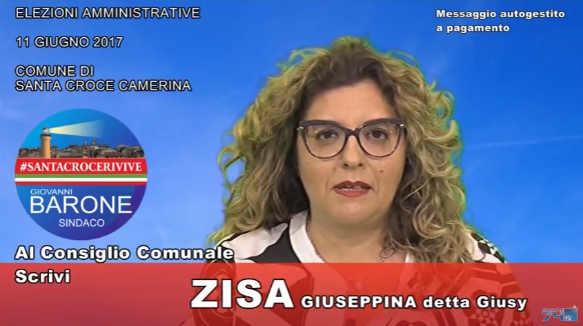  Messaggio autogestito a pagamento: Giusy Zisa (#SantaCroceRivive)